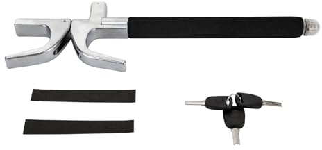 Antifurto Auto Blocca volante a forma di U autobloccante per auto, camion, SUV, furgone, dispositivo antifurto sicurezza automatica Serrature antifurto per auto