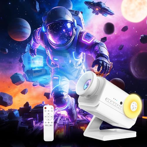 MYSTILUCK 3D Galaxy Projector with 60+ HD Space Scenes