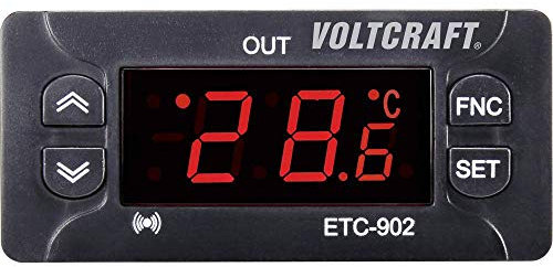 VOLTCRAFT ETC-902 Temperaturregler NTC, PTC -30 bis 99 °C Relais 10 A (L x B x H) 58 x 77 x 34.5 mm