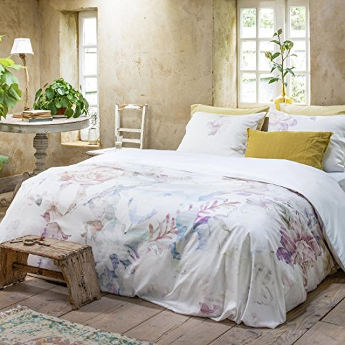 Walra Bettwäsche-Set Morning Sun, 100% Baumwolle, 155x220, 2-teilig, Weiß