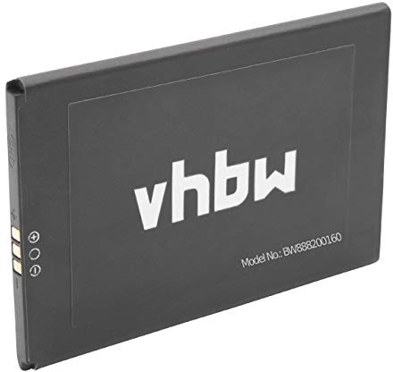 vhbw Batterie Remplacement pour UMIDIGI 1ICP4/66/88 | pour smartphone (2050mAh, 3,8V, Li-ion)
