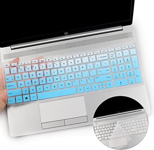 2PCS Keyboard Cover for 17.3 HP Laptop 17-by 17-bs/ca 17-by4623dx 17-by4025nr 17-by4013dx 17-by4062cl 17-by4061nr 17-ca1006ds 17-by2053cl 17-by4013dx 17-by4633dx by4059cl by0062st 17t-by400 17-bs011dx