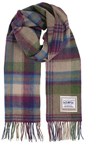 Heritage Traditions 100% Pure Wool Tartan Scarves Shawls and Wraps (Heritage Check)