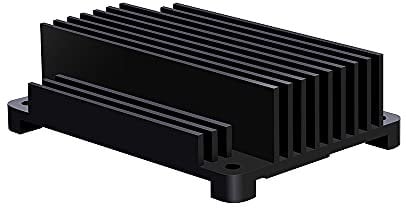 GeeekPi Aluminum Alloy CNC Heat Sink Passive Cooling Case Cooler for Raspberry Pi Compute Module 4 CM4 Motherboard(Without fan)