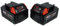 Milwaukee 48-11-1850 Lot de 2 batteries lithium-ion M18 18 V 48-11-1852