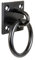 Merriway BH07695 Ring on Plate, Black