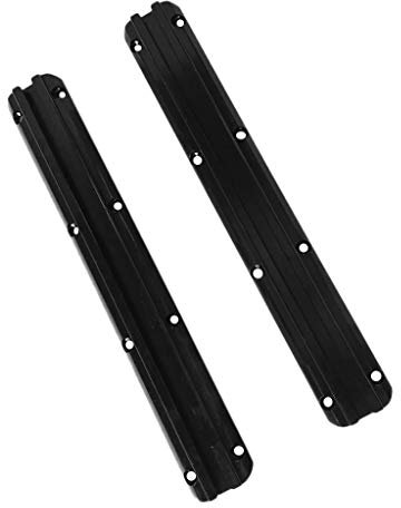 Für Kajak, Boot, Angelrute, Rutenhalter, Angelrutenhalter, Kanu-Zubehör, Paar 12-Zoll-Schienenhalter, Hardware zum Rudern