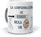 mundohuevo Taza Personalizada con Texto. Regalo Original. La confirmacion de... Mola un Huevo. Haz