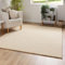 Steffensmeier Gabbeh Teppich Nomade | Wolle (Schurwolle), Beige, Größe: 240x340 cm Kurzflor Teppich für Wohnzimmer, Flur, Ethno Look