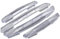 VADO VLTRA 4 Pcs Car Door Protectors Strip, Edge Guard Strip, Clip On Front Rear Door Bump Scratches Protection, Anti-Collision Strip, Edge Protection Strip Fits for Most Cars (Clear)