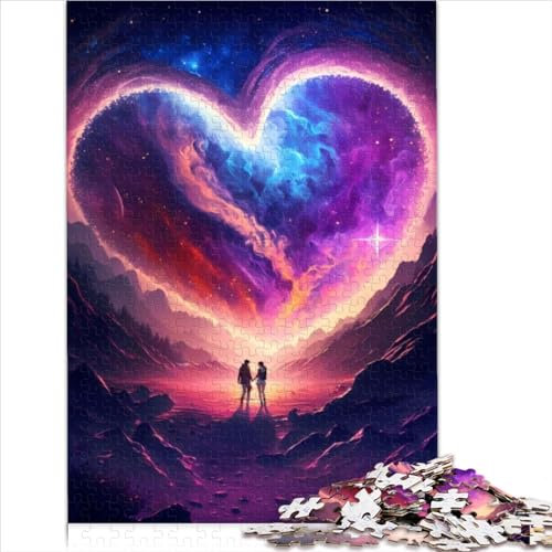 Love of Spouse Cosmos Puzzles für Erwachsene, Puzzle 1000 Teile, Puzzles für Erwachsene, Holzpuzzles für Erwachsene, Lernspiel für Erwachsene Kinder (50 x 75 cm)