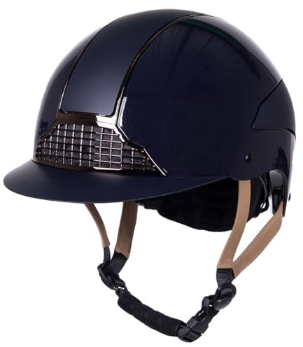 QHP Reithelm Miami Dunkelblau - 51-55 cm