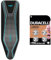 Minky Ergo Extra Thick Elasticated Replacement Ironing Board Cover, Black, 122 x 38 cm & DURACELL 2032 Lithium Coin Batteries 3V (4 Pack) - Up to 70% Extra Life - Baby Secure Technology