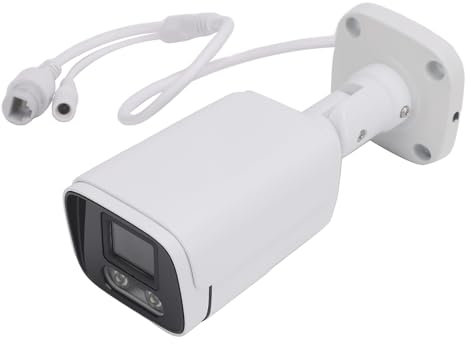 Jopwkuin Caméra de sécurité IP, Caméra de Surveillance de sécurité 4K Haute Définition 6 MP Grand Angle 120° à Détection Humaine pour la Maison, l'entreprise, l'intérieur et l'extérieur