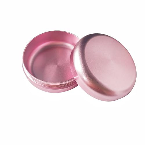 OVADA Metall Dose für Kräuter, Pillen und Gewürze | Geruchsdicht u. Wasserdicht | Aluminium Metall | Premium Stash Transportbox | Hochwertige Tube Box Aufbewahrung | Clean Design (Pink)