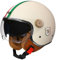 Casco Aperto Moto Mezzo Casco Casco Moto Jet Vintage Omologato DOT/ECE Con Visiera Parasole Casco Demi-Jet Per Moto Vespa 3/4 Stile Retrò Per Adulti Uomini Donne O,XL=61-62CM
