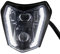 HQV LED Scheinwerfer für KTM mit E-Prüfzeichen, Plug/Play für KTM SMC-R, KTM ECX, KTM XC-W/XCF-W, KTM ENDURO-R, KTM FREERIDE/E-XC/Legaler Betrieb auf öffentlichen Straßen durch ECE Zulassung