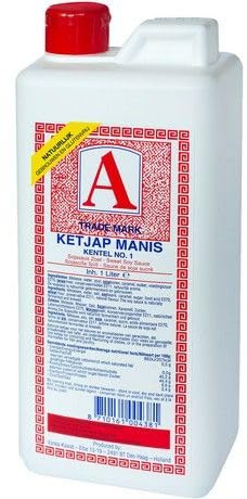 Sebuya Ketjap Manis - salsa de soja dulce - auténtica receta indonesia, perfecta para adobos, wok y salsas - 1000 ml