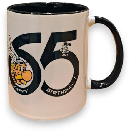 Tasse aus Porzellan Asterix und Obelix (65 Jahre Asterix und Idefix)