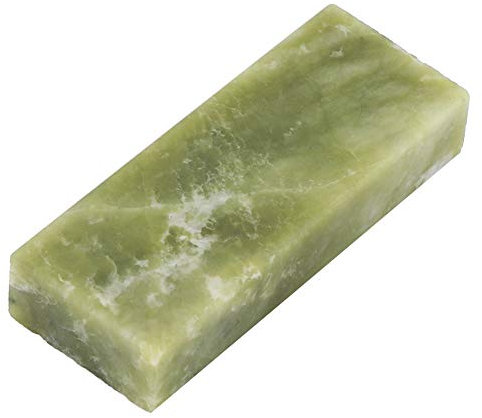 Mini piedra de afilar cuchillos, piedra de pulir de grano fino 10000 Piedra de afilar de doble cara para cuchillos pequeños, tijeras (verde)