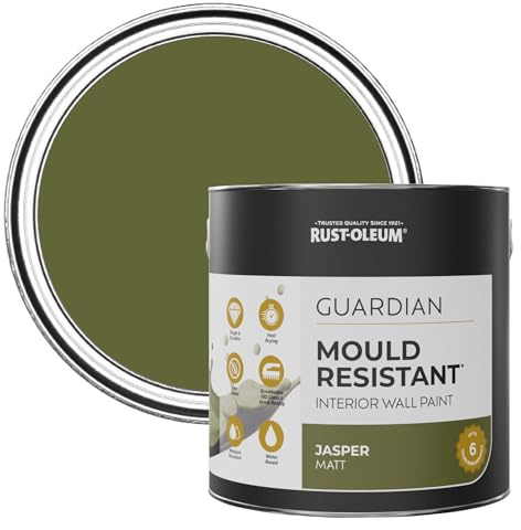 Rust-Oleum Green Guardian Mould Resistant Wall Paint - Jasper 2.5L