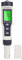 flintronic 4-In-1 PH Messgerät, PH/TDS/EC Temperatur Tester mit Hintergrundbeleuchtung, 0-14 pH-Messbereich-±0,1 pH-Genauigkeit, PH Wert Messgerät Pool Trinkwasser Schwimmbad Aquarium