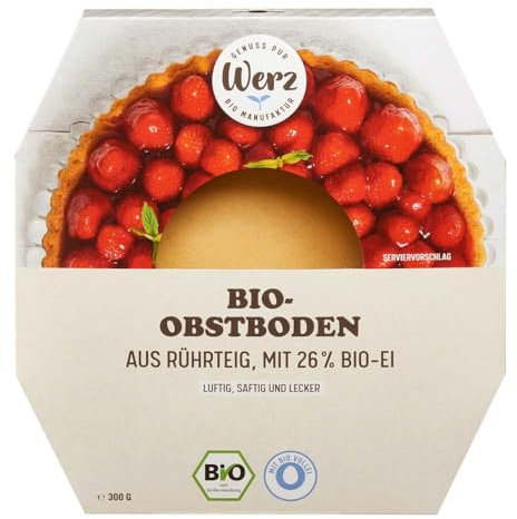 Werz Obstboden, aus Rührteig, 300g (2)