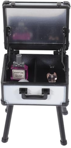 GETAJGHSD 1ensemble Miniature Doll House Cosmetic Box avec Accessoires De Maquillage Accessoire De Décoration Scénique pour Maison De Poupées pour Jouets Et