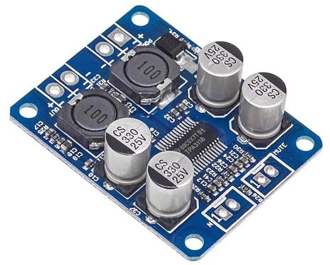 Oreilet 60W Mono Digital Amplifier Board, High Performance, Class D Chip, Compact Size, Practical All Black, Easy Installation, Low Power, Ideal for Computers, Phones, Tablets