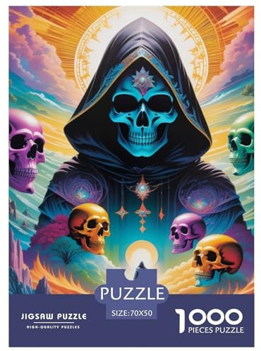 Sin Ghost 1000 Pieces Animation Paper Jigsaw Puzzle Impossible Puzzle Beautiful Decoration for Adults And Kids 70x50cm/1000pcs