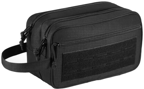 Zocipro Trousse de Toilette Tactique Homme, Équipement Tactiques Militaires | Pochette Multifonction, Rangement pour Voyage, Camping, Fitness et Sports Outdoor