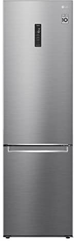 LG GBB62PZFGN Frigorifero Combinato Total No Frost, Classe D, 384L, Wi-Fi, Cassetto Fresh Converter, Door & Linear Cooling, Wine Rack, Compressore Smart Inverter, Porte Reversibili, Inox