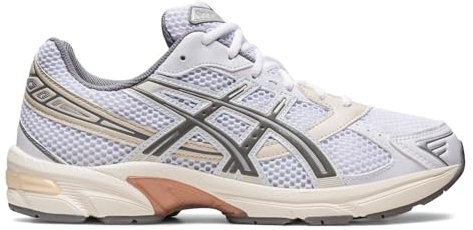 ASICS Herren Gel-1130 Sneaker, White Clay Grey, 44 EU