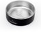 GrandTies Gamelle pour chien en acier inoxydable | Gamelle gravée réutilisable sans BPA | Grande gamelle antidérapante et anti-déversement | Gamelle à eau d'extérieur pour chien (1,2 l, noir minuit)