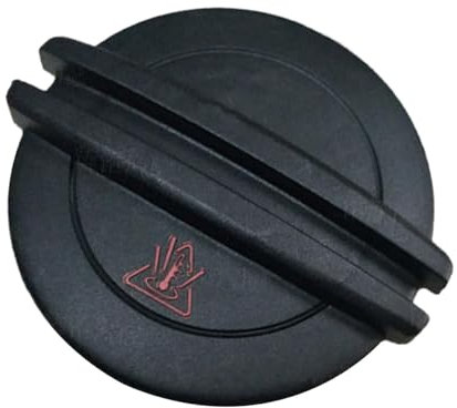 Okiyakusama Kühlerdeckel Kühlmittelbehälter V100890 5Q0121321 3C0121321 für Golf MK5 MK6 MK7 Fahrzeugersatzteile Stabile Leistung, Schwarz