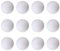 AHEJIOO 12 Pack Übungs Golfbälle, 41mm Golfball, Golfbälle Kaufen, Golf Balls, Golf Bäll, Golf-Trainingsbälle, Schwingen-Übungs-Driving Range Home Backyard Gebrauch, Weiß