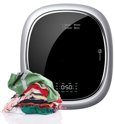 Lavadora y secadora completamente automáticas, secadora de ropa compacta de 1450 W, lavadora montada en la pared, secadora portátil, lavadora de ropa compacta