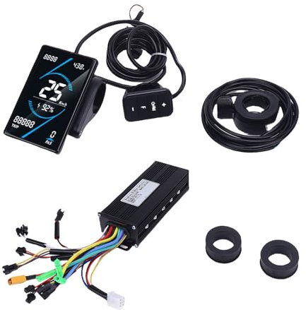 Dilwe Kit Controller per Bici Elettrico 36V 48V 750W 1000W Kit di Controller del Motore a Onda Sinuso