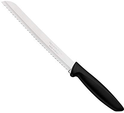 Tramontina - Cuchillo para Pan 8 - Plenus - Negro