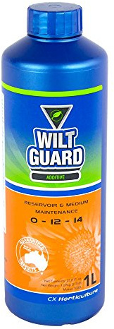 CX Horticulture - Wilt Guard 1L - Growth Additive,Prevent Root Disease Hydroponics