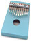 Stagg Kalimba mit 10 Schlüsseln für Kinder, Blau