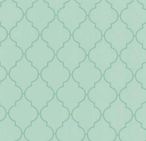 Klebefolie - Möbelfolie Dunja Ornamente grün Dekorfolie 45 cm x 200 cm Selbstklebefolie
