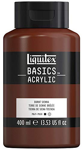 Liquitex Acrylique Basics Tube, Terre De Sienne Brûlée, 400 ml