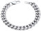 ChainsHouse Edelstahl Panzer Armband 10MM Breit Herren Armskette 19cm lang Armskette mit Geschenkebox für Rapper und Biker