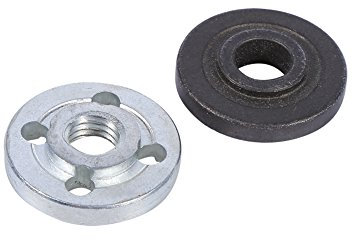GOTOTOP 1 Paio di componenti di Riparazione di Ricambio per smerigliatrice angolare elettrica Parte di Raccordo Accessori per Flangia Esterna Interna in Metallo