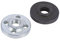 GOTOTOP 1 Paio di componenti di Riparazione di Ricambio per smerigliatrice angolare elettrica Parte di Raccordo Accessori per Flangia Esterna Interna in Metallo