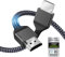 Maxonar 8K Ultra High Speed ​​HDMI® Kabel 1m,(Zertifiziert) HD 48Gbit/s Hochgeschwindigkeit 8K60 4K120 eARC HDR10 4: 4: 4 HDCP 2.2 & 2.3 Dolby Kompatibel mit/PS5,Xbox-Serie X/Roku/Fire/Sony