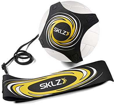 SKLZ Hit-N-Serve Volleyball Serve Trainer for Solo Practice, Black
