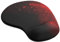 Mouse Mat BLACK ANTI-SLIP COMFORT MOUSE PAD MAT WITH GEL FOAM REST WRIST SUPPORT FOR PC LAPTOP - Compatible with Laser and Optical Mice - Blood