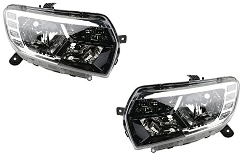 Johns, Scheinwerfer Satz passend für Dacia Logan Scheinwerfer MCV II 01/17- H7/H7 Set links & rechts
